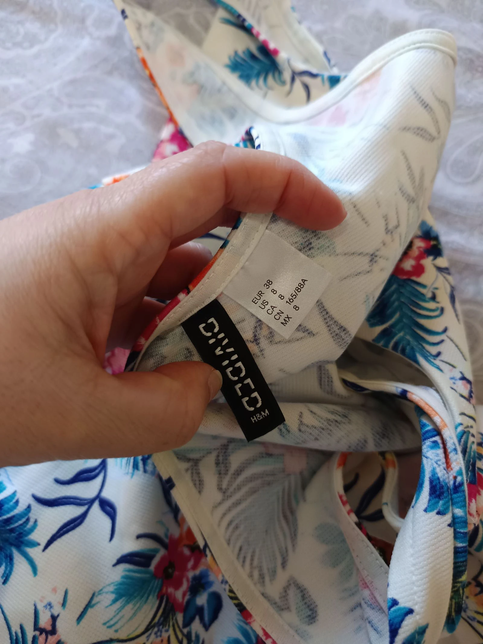 Vestido H&M floral tropical | Y2K / estilo vintage / boho verão – photo 4